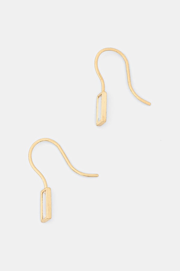 Σκουλαρίκια Lauren Ralph Lauren ζιρκόνια χρυσαφί 14G01342