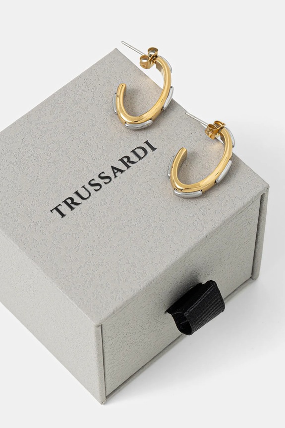 Náušnice Trussardi zlatá TJAYY09