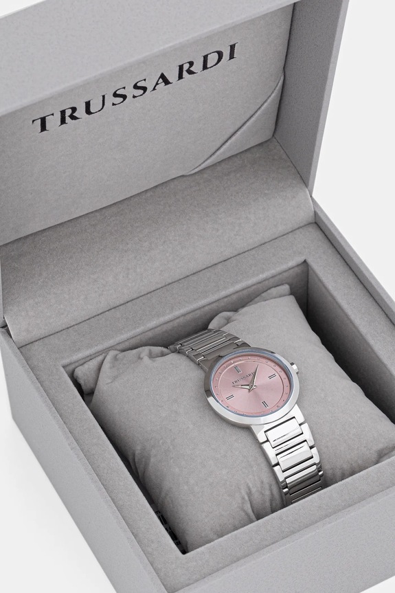Ρολόι Trussardi T-BRIDGE ασημί R2453171508