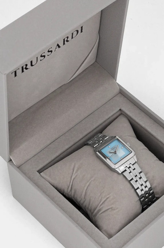 Sat Trussardi T- FORMA srebrna R2453173504