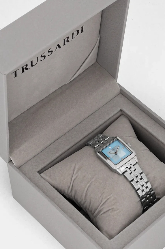 Sat Trussardi T- FORMA srebrna R2453173504