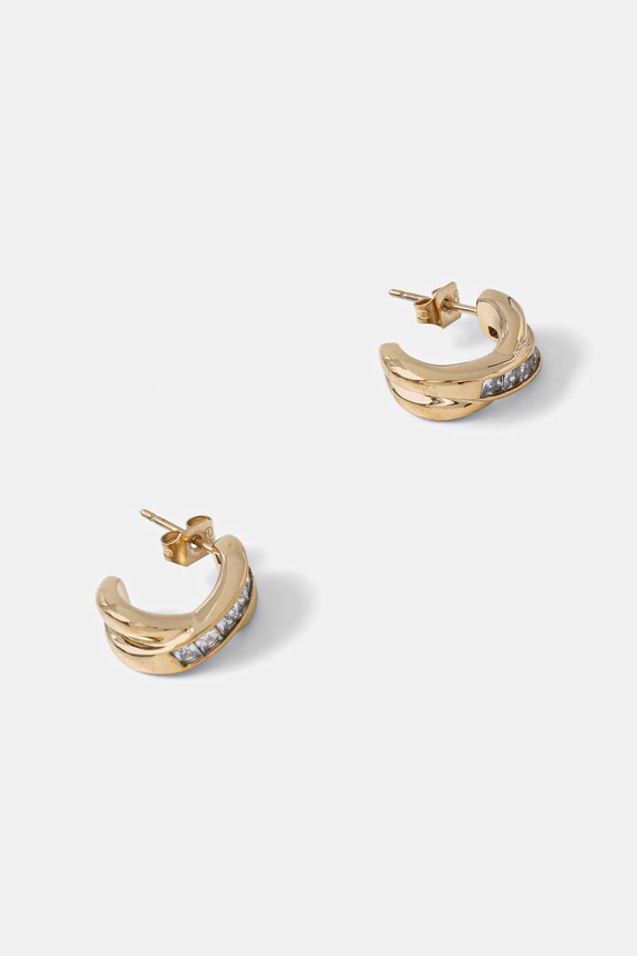 Pozlátené náušnice EDBLAD Andorra pozlátené zlatá 126043