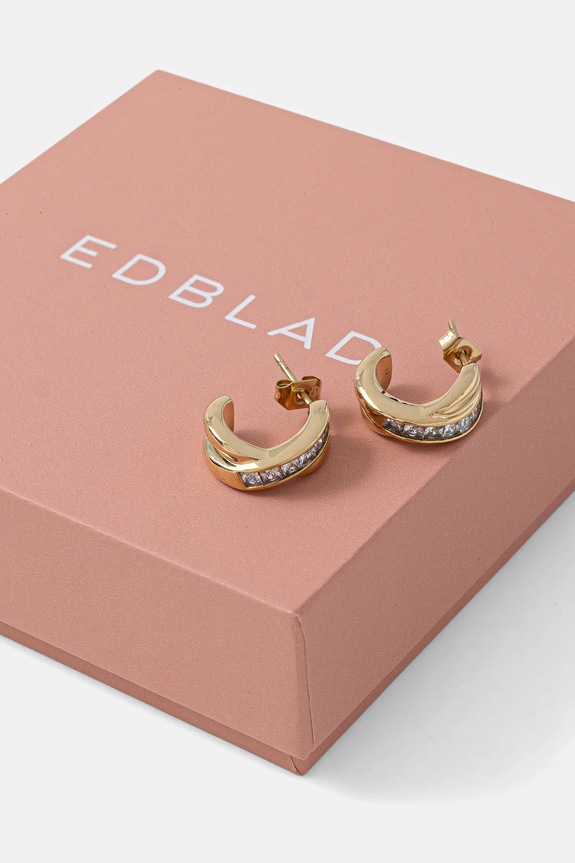 Pozlátené náušnice EDBLAD Andorra 126043 zlatá AA00