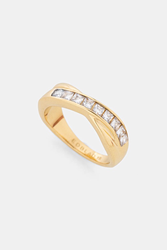 Pozlátený prsteň EDBLAD Andorra pozlátené zlatá 126049