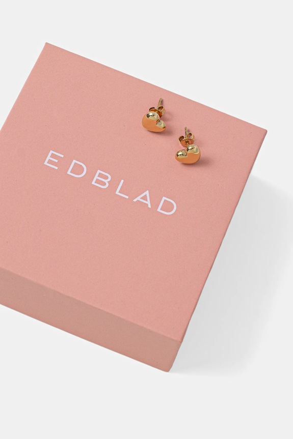 Pozlátené náušnice EDBLAD Barley 124082 zlatá AA00
