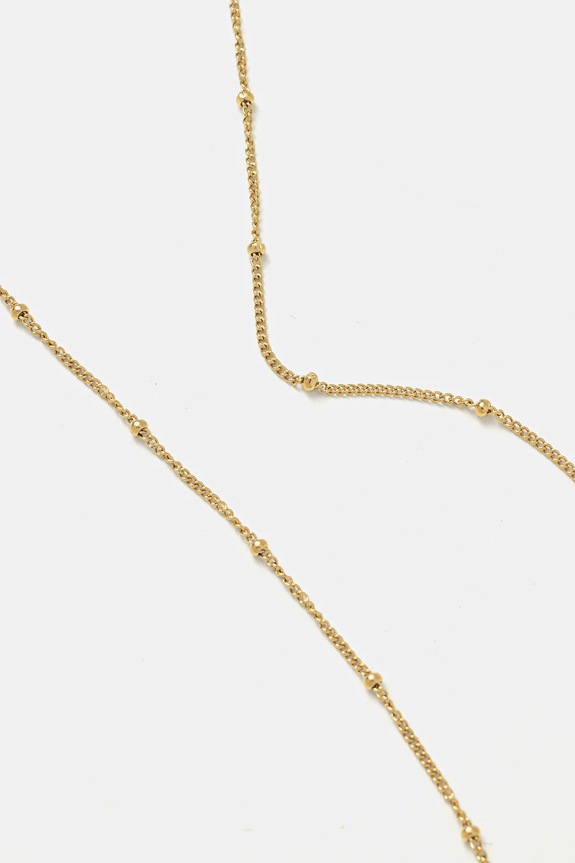 Pozlátený náhrdelník EDBLAD Beaded Chain 127964 zlatá AA00