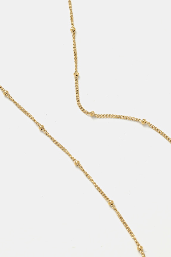 Pozlátený náhrdelník EDBLAD Beaded Chain 127964 zlatá AA00