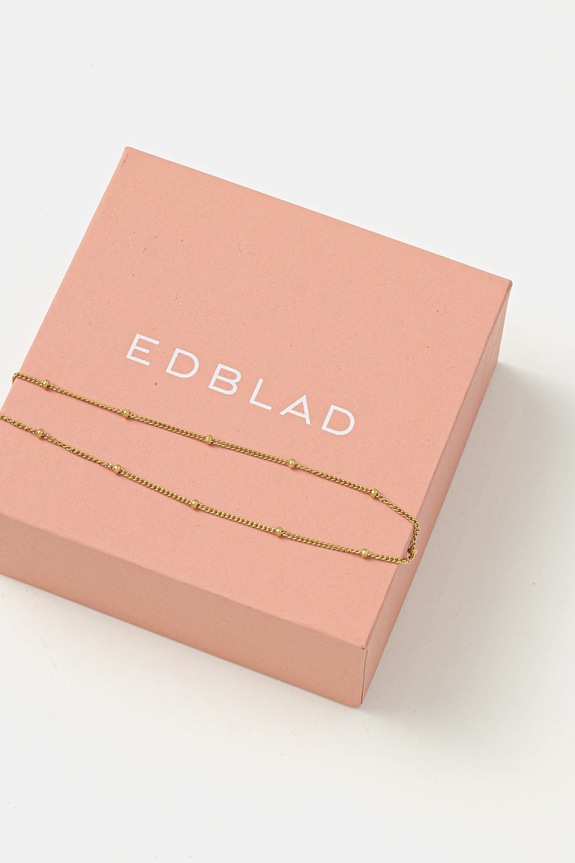 Pozlátený náhrdelník EDBLAD Beaded Chain zlatá 127964