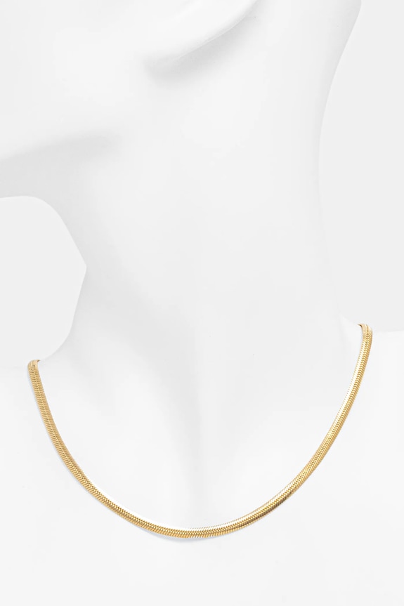 Dodaci Ogrlica EDBLAD Herringbone 111963 zlatna