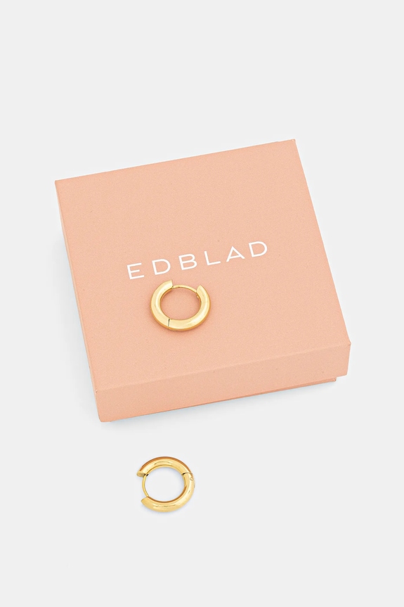 Pozlátené náušnice EDBLAD Chunky zlatá 127622
