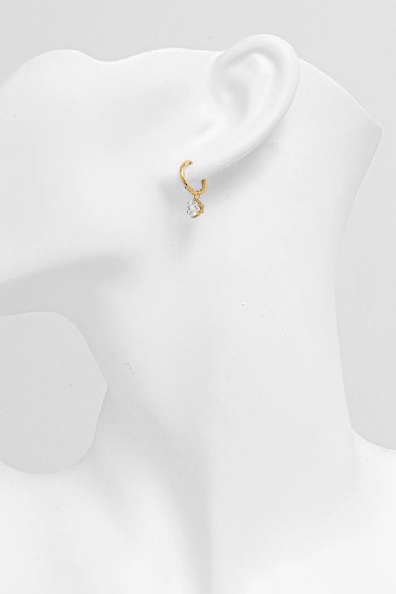 Pozlátené náušnice EDBLAD Crown 126874 zlatá AA00