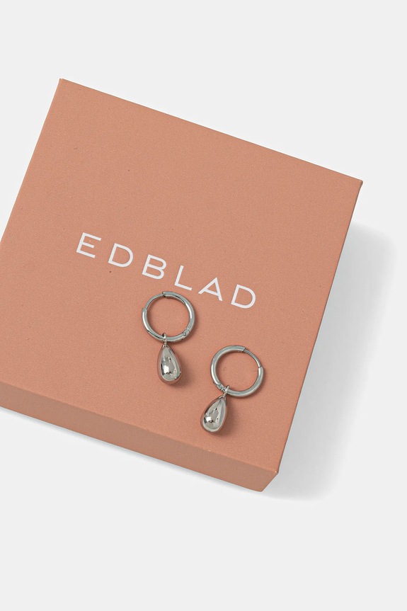 Doplnky Náušnice EDBLAD Drop Mini 130606 strieborná