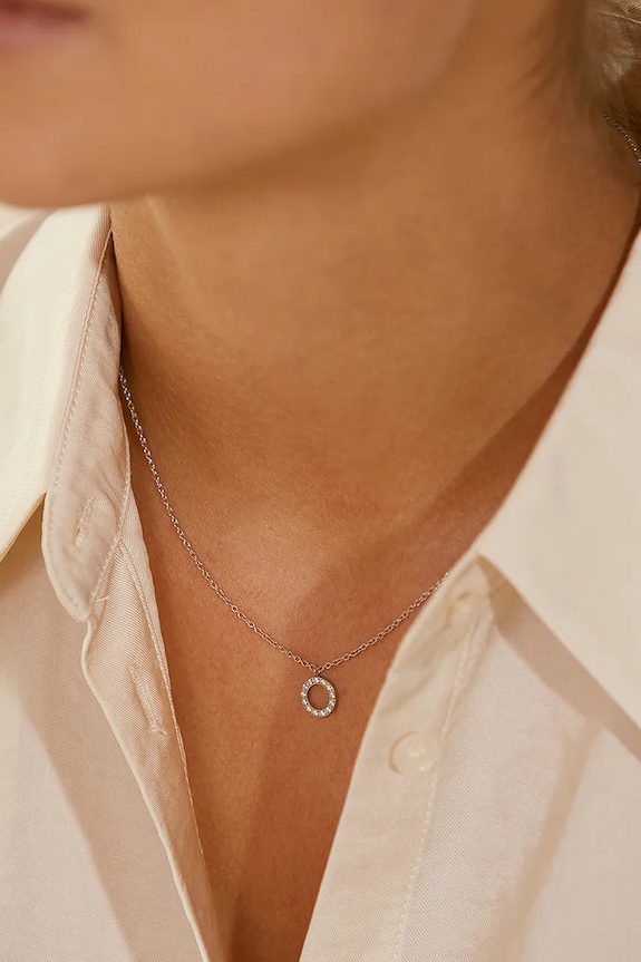 Ogrlica EDBLAD Glow 120410 srebrna