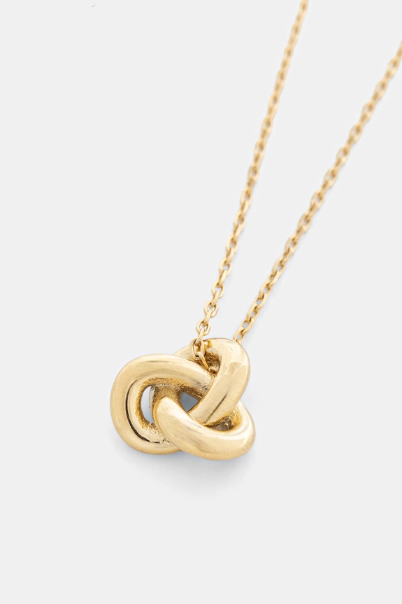 Pozlátený náhrdelník EDBLAD Infinity Knot 129857 zlatá AA00