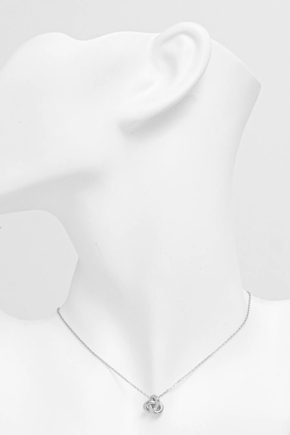 Ogrlica EDBLAD Infinity Knot 129858 srebrna AA00