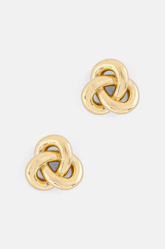 Náušnice EDBLAD Infinity Knot Darčekový box zlatá 129855