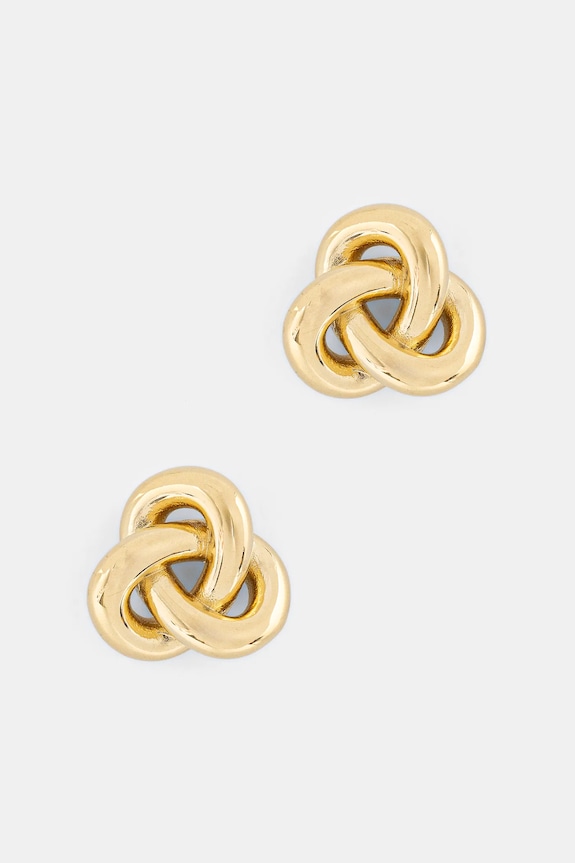 Náušnice EDBLAD Infinity Knot Darčekový box zlatá 129855