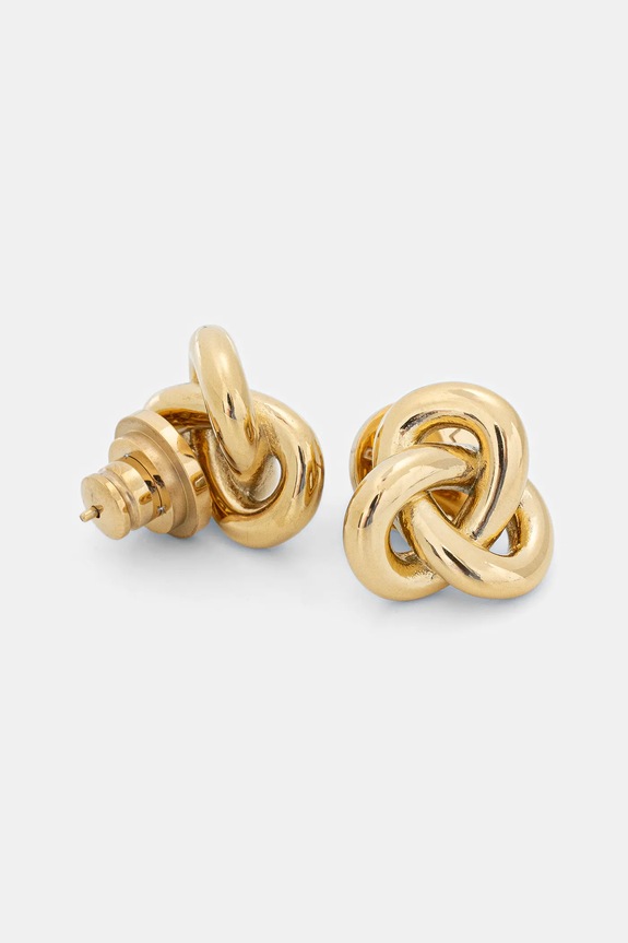 Náušnice EDBLAD Infinity Knot 129855 zlatá AA00