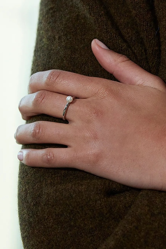 Prsten EDBLAD Lilian srebrna 126735