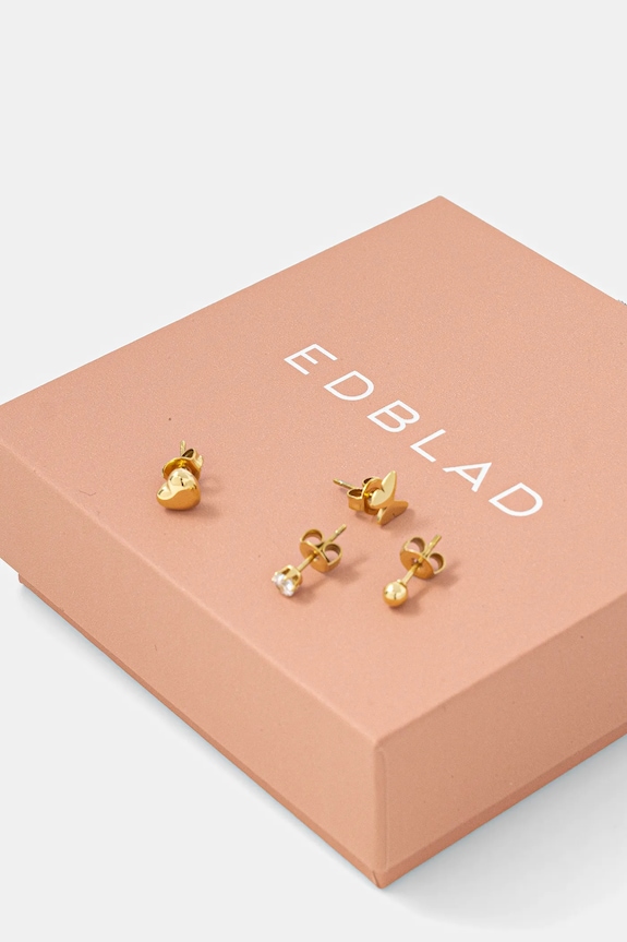 Doplnky Pozlátené náušnice EDBLAD One Summer 5-pak 121156 zlatá