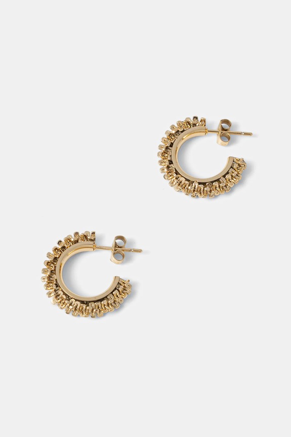 Pozlátené náušnice EDBLAD Tinsel Darčekový box zlatá 122926