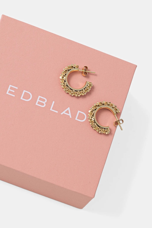 Doplnky Pozlátené náušnice EDBLAD Tinsel 122926 zlatá