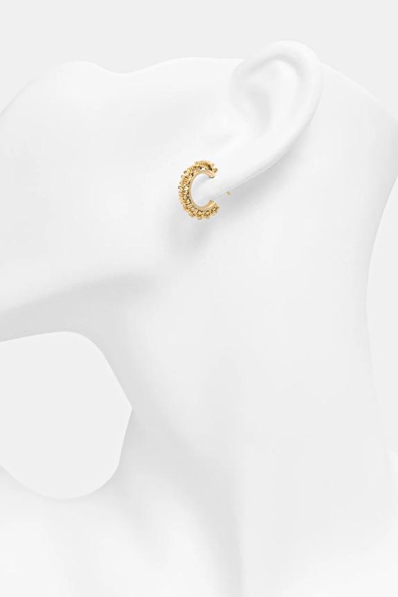 Pozlátené náušnice EDBLAD Tinsel zlatá 122926