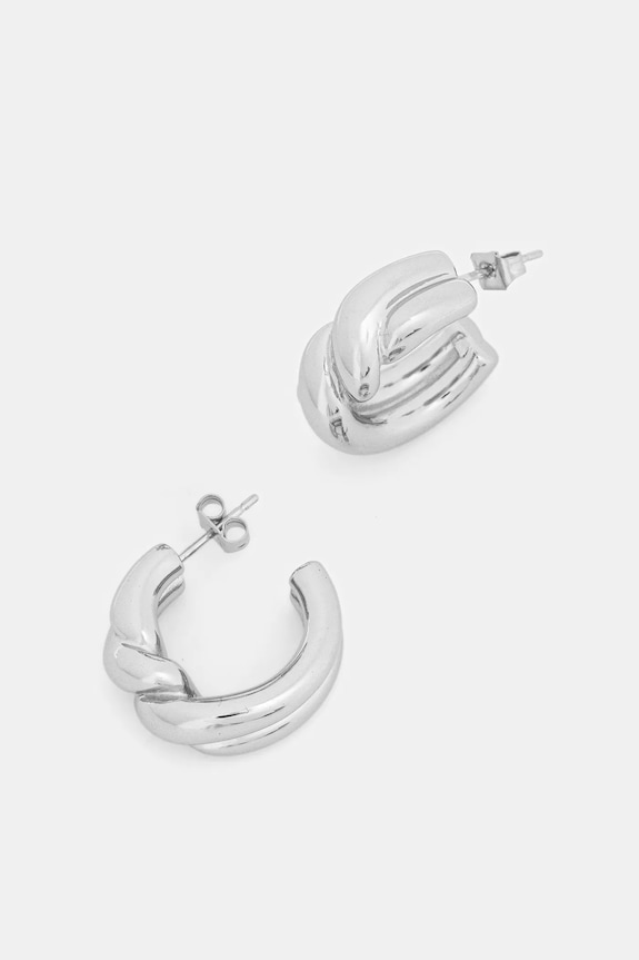 Náušnice EDBLAD Twist 127940 strieborná AA00