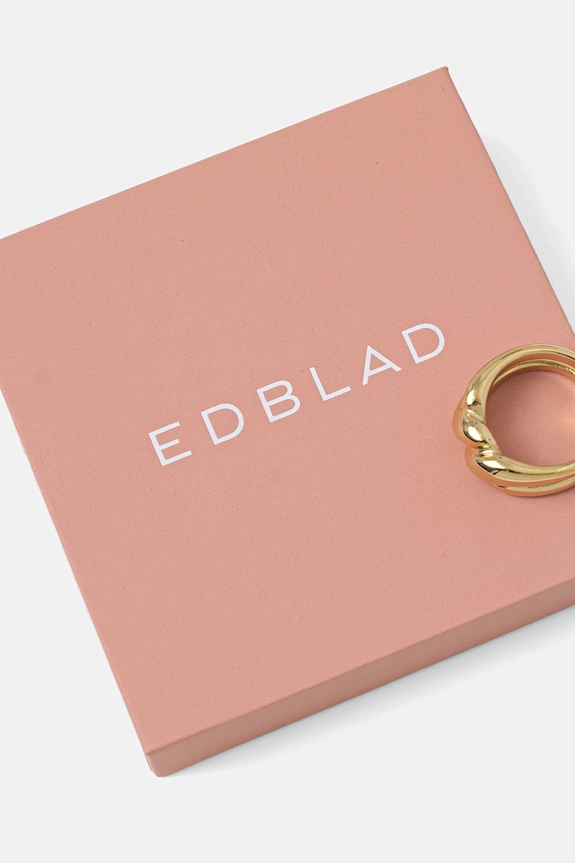 Αξεσουάρ Επιχρυσωμένο δαχτυλίδι EDBLAD Twist 127941 χρυσαφί