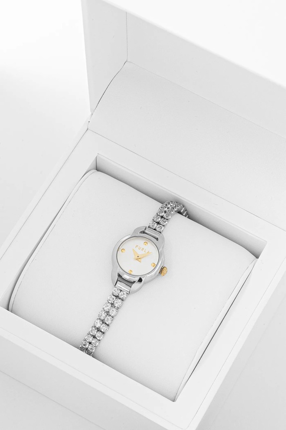 Ρολόι Furla ασημί WW00064009L1