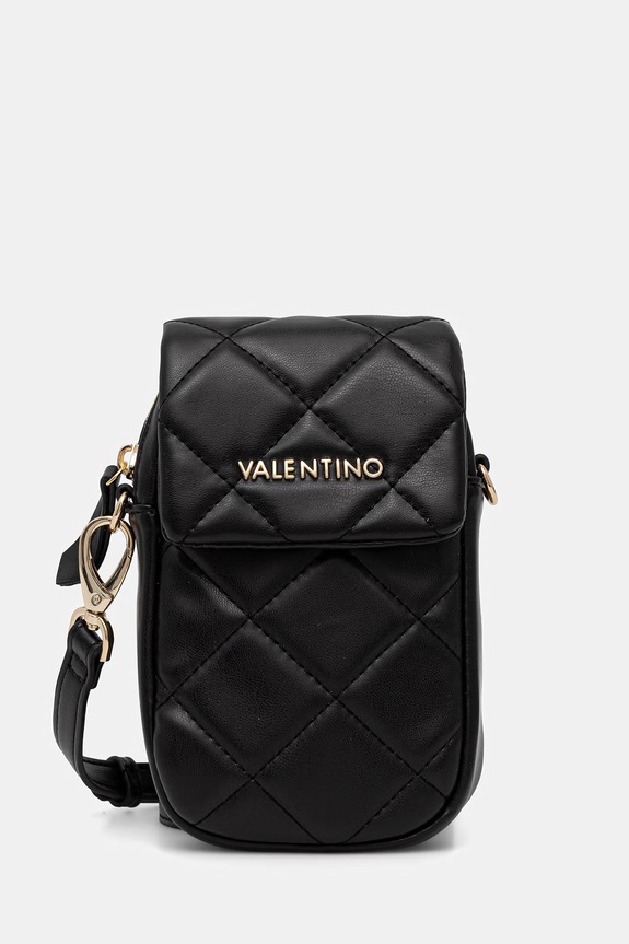 Valentino Bags carcasă de telefon OCARINA pentru telefon negru VPS3KK86R