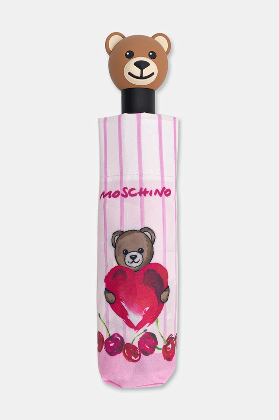 Kišobran Moschino 8712.openclose roza AA00