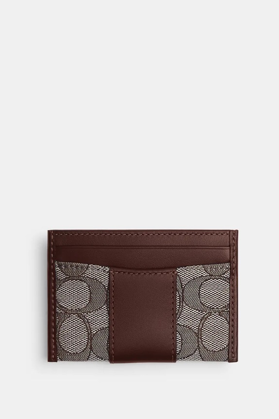 Coach card holder CCD04 brown AA00