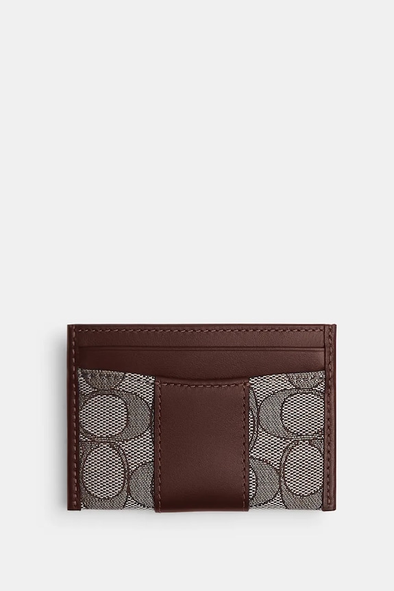 Coach card holder CCD04 brown AA00