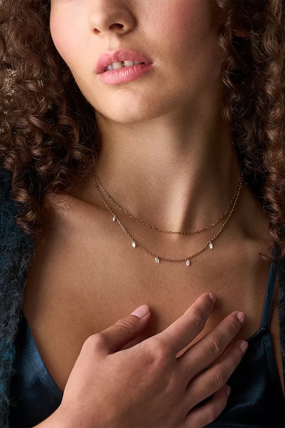 Fossil collana JF04894710 oro