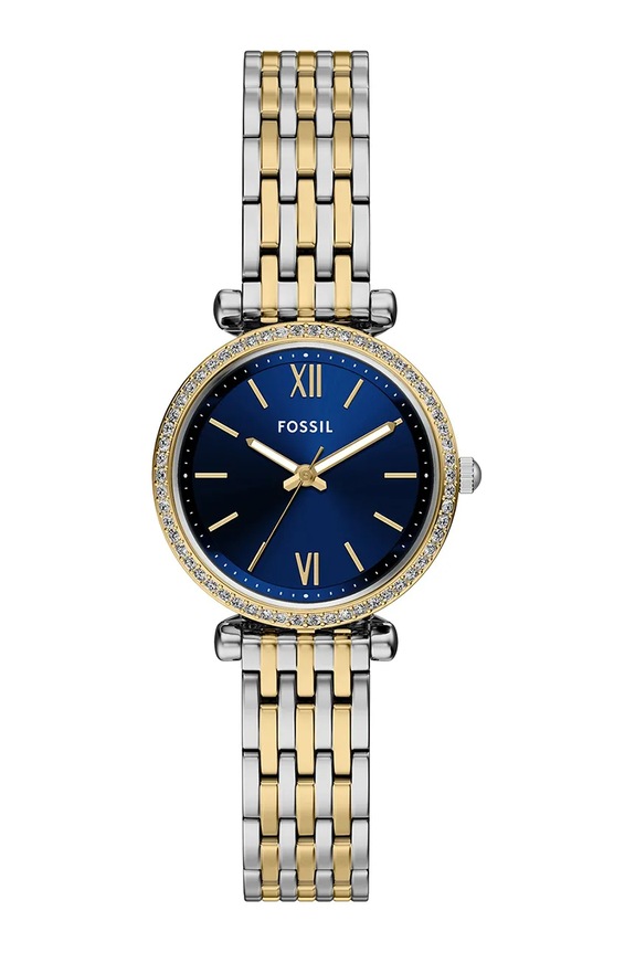 Fossil zegarek srebrny ES5438