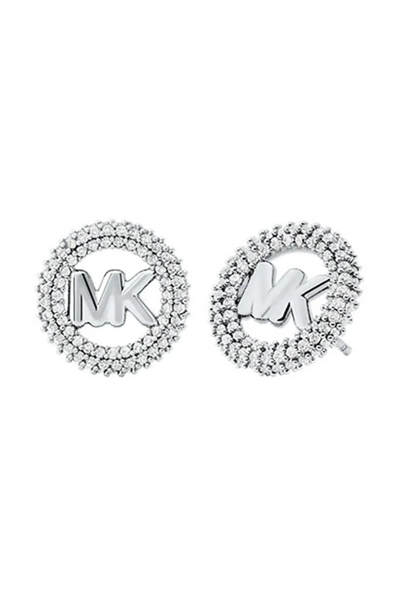Σκουλαρίκια Michael Kors ζιρκόνια ασημί MKJ8560040