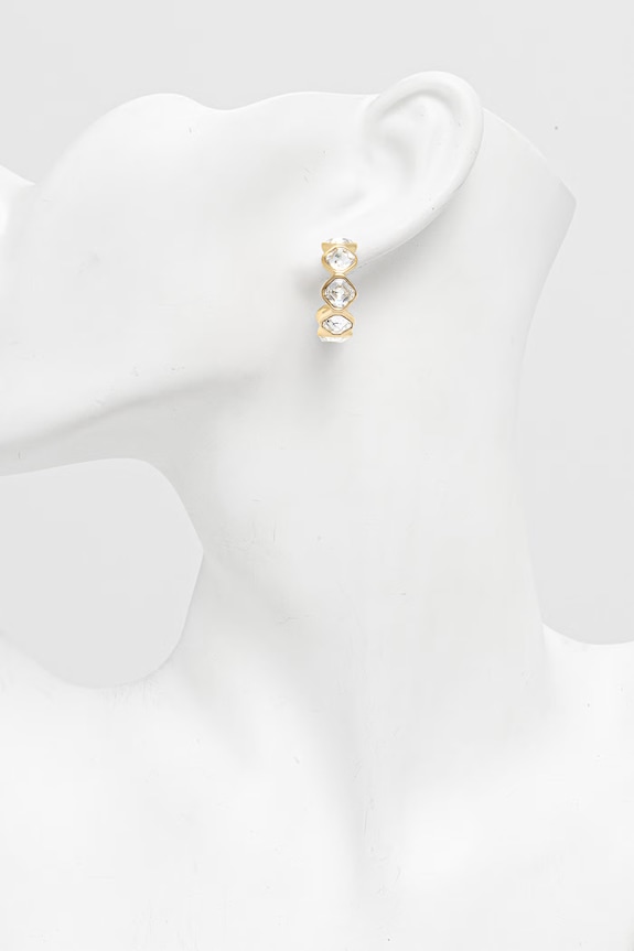 Accesorii Guess cercei oțel inoxidabil cristal MAMOUNIA JUBE05.318JW aur