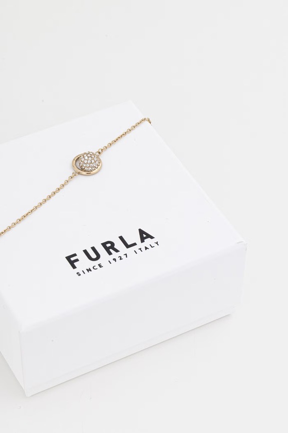 Akcesoria Furla bransoletka damska metalowa FJ1329BTU złoty