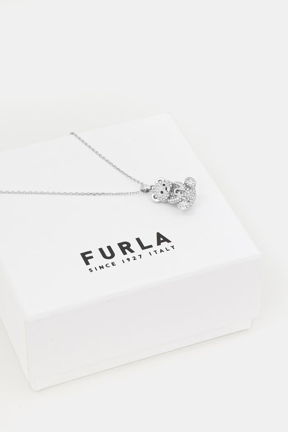 Akcesoria Furla naszyjnik FJ1406NTU srebrny