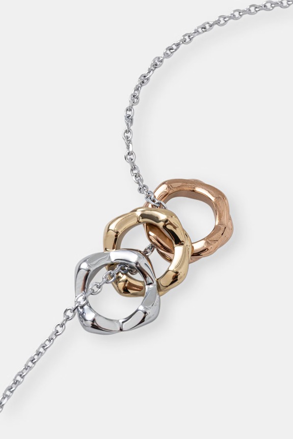 Furla ogrlica z obeskom ženska kovinska FJ1514NTU srebrna AA00