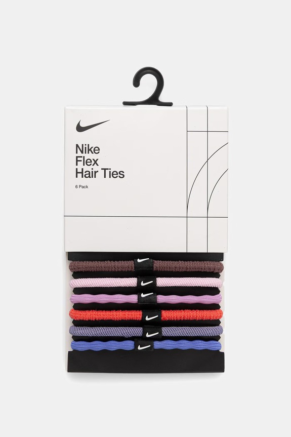 Nike set de elastice de păr pentru femei FLEX roz N.100.9194.531