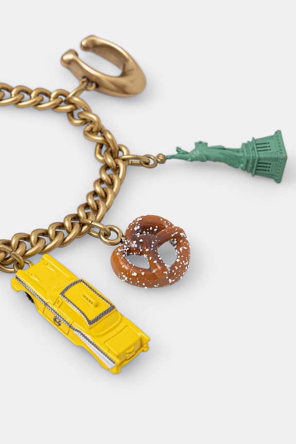 Coach μπρελόκ γυναικείο CCX50 χρυσαφί AA00