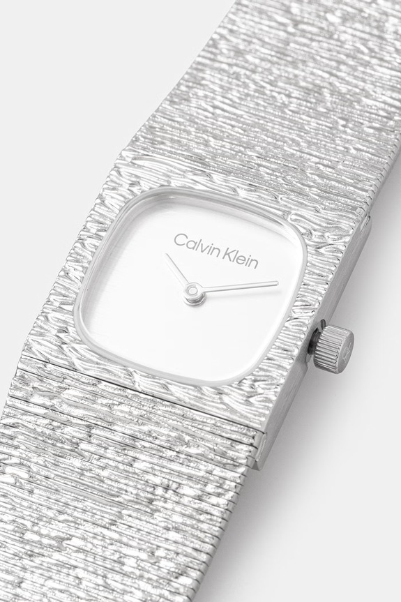 Calvin Klein zegarek damski 25100177 srebrny AA00