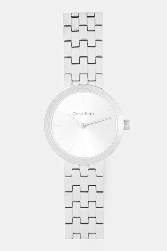 Calvin Klein hodinky dámske strieborná 25100186
