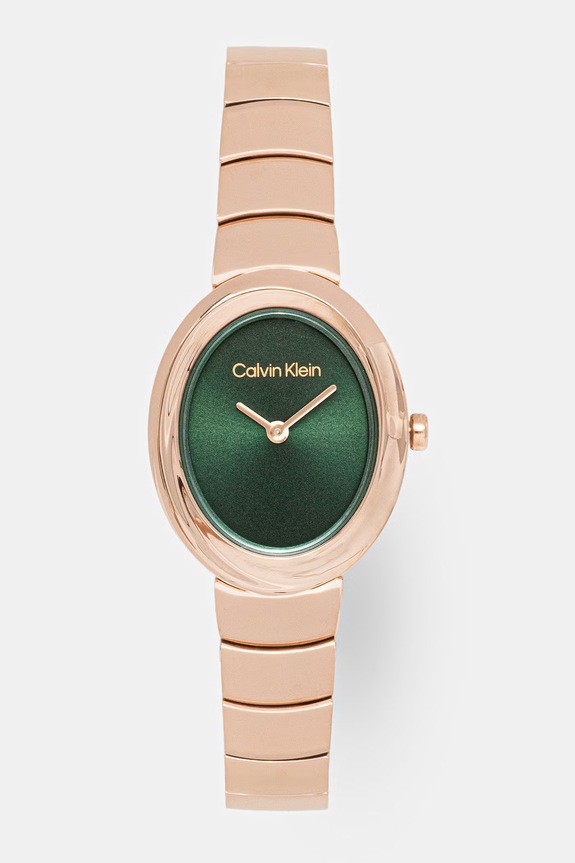 Calvin Klein hodinky dámske zlatá 25100148