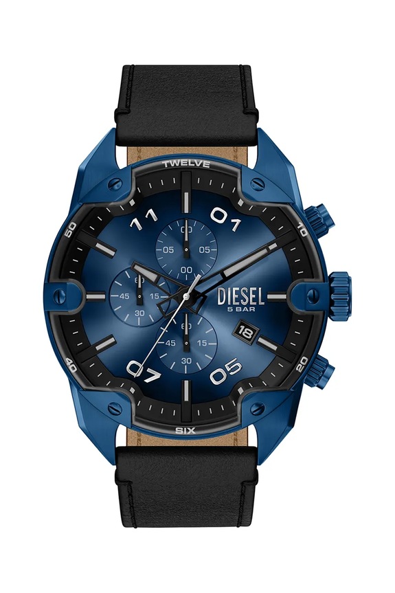 Diesel ceas pentru sport Spiked negru DZ4703
