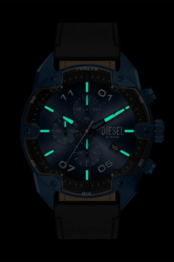 Diesel ceas pentru sport Spiked negru DZ4703