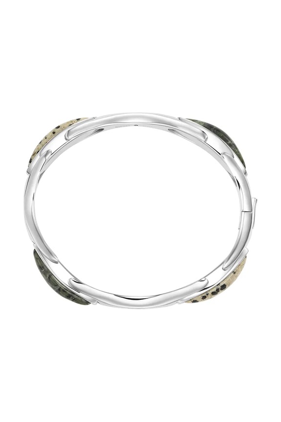 Diesel brățară pentru femei, din oțel inoxidabil cu jasp DX1678040 argintiu AA00