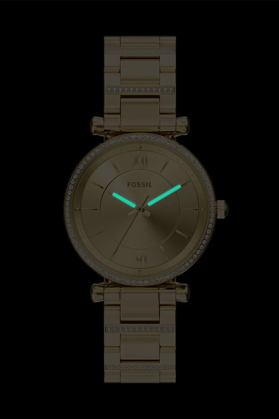 Fossil ceas pentru femei Carlie aur ES5465
